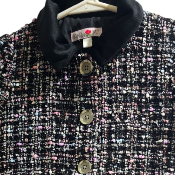 Tweed Pea Coat - Picture 4 of 4